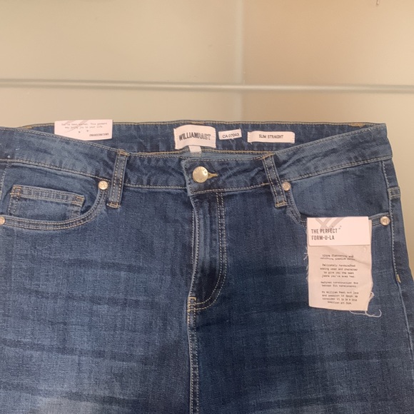 William Rast jeans High Rise Slim Straight Jeans. Size US 31 or US11. - Picture 3 of 6